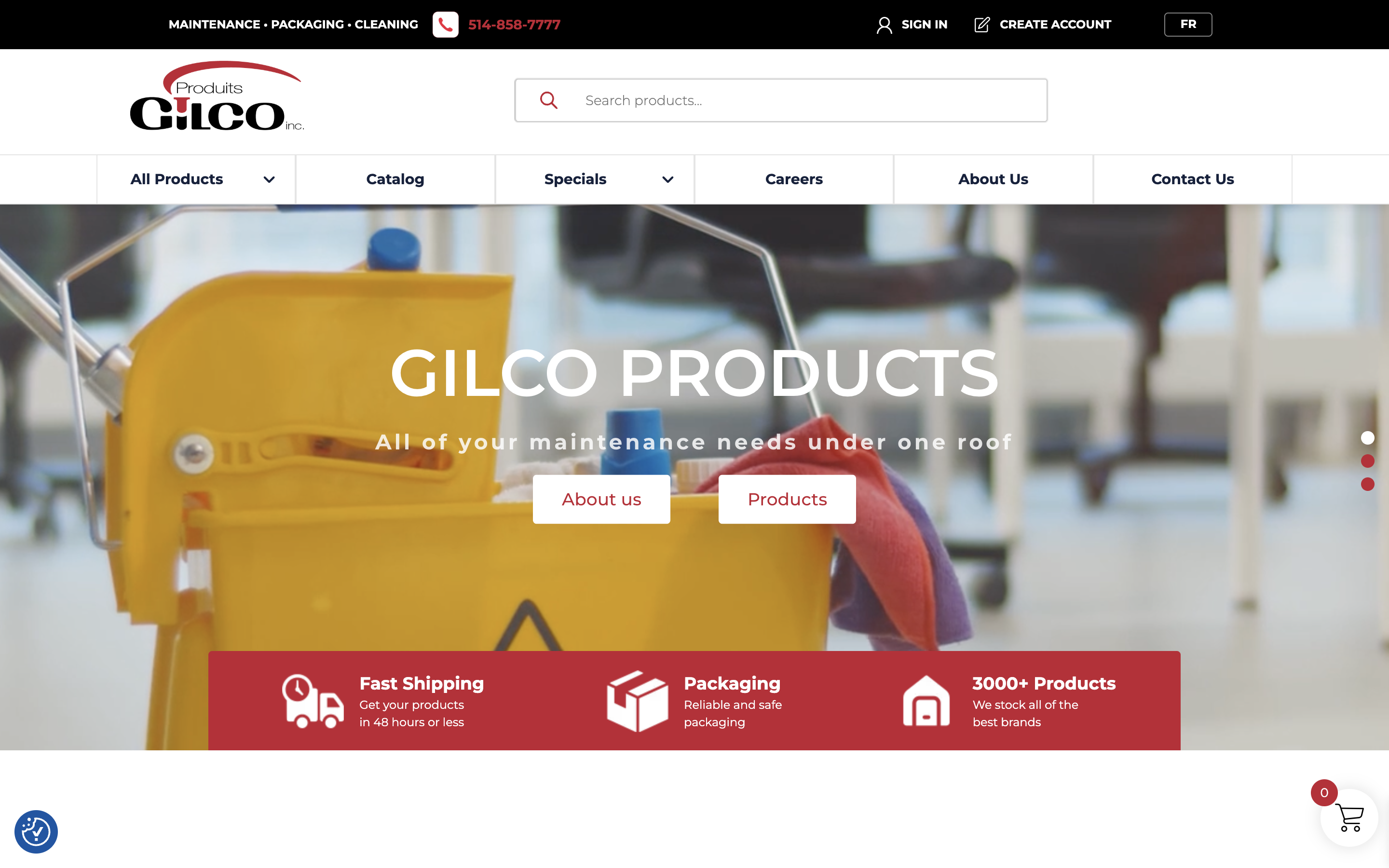 Groupe Gilco website